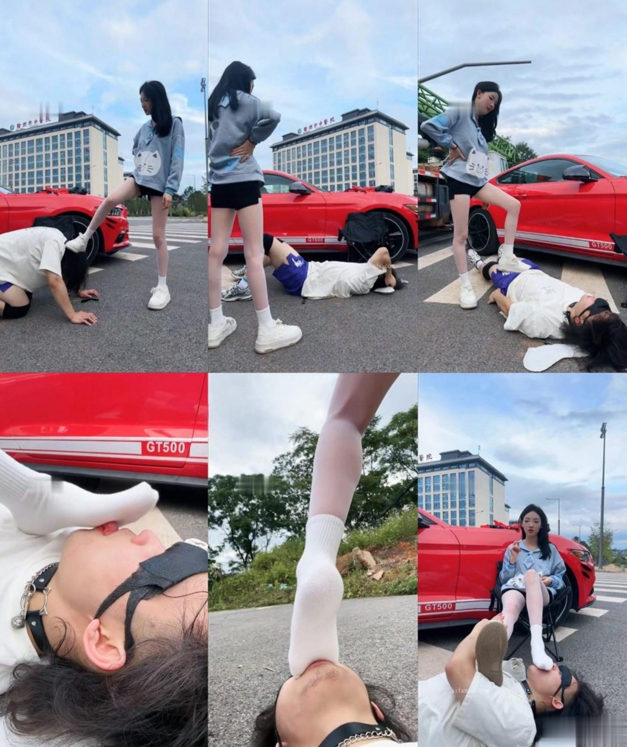 图片[13]-千千美腿女神玉足榨j口水调教踩踏跳舞户外遛奴[8V]-尤妹社