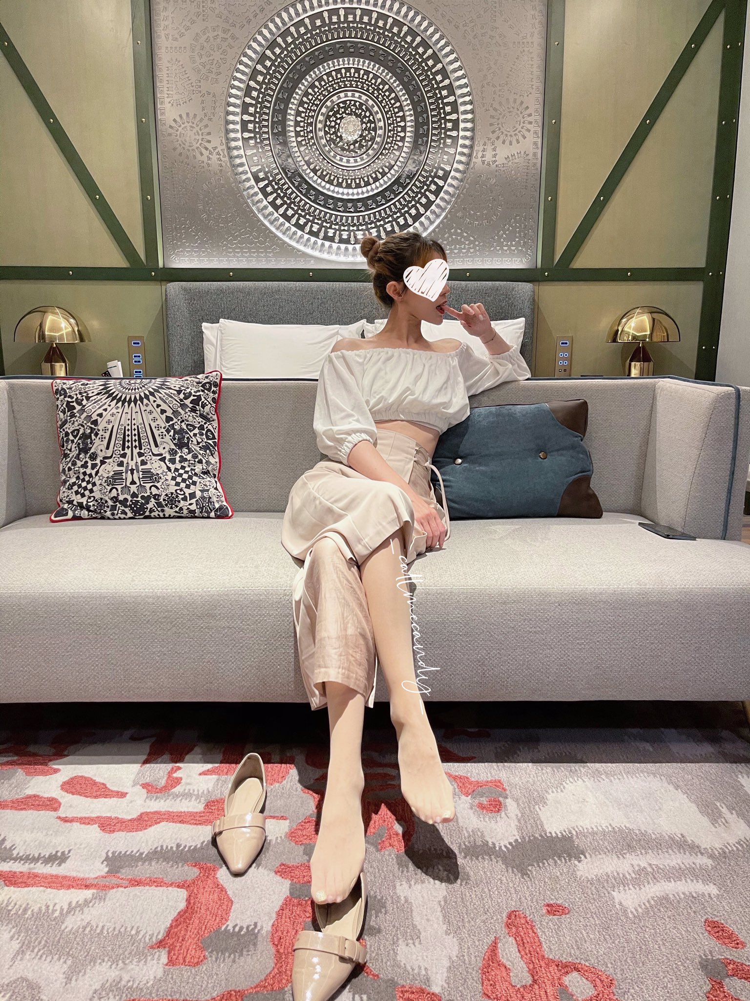 付费图片-推特博主callmecandy遇糖圈福利系列-白丝