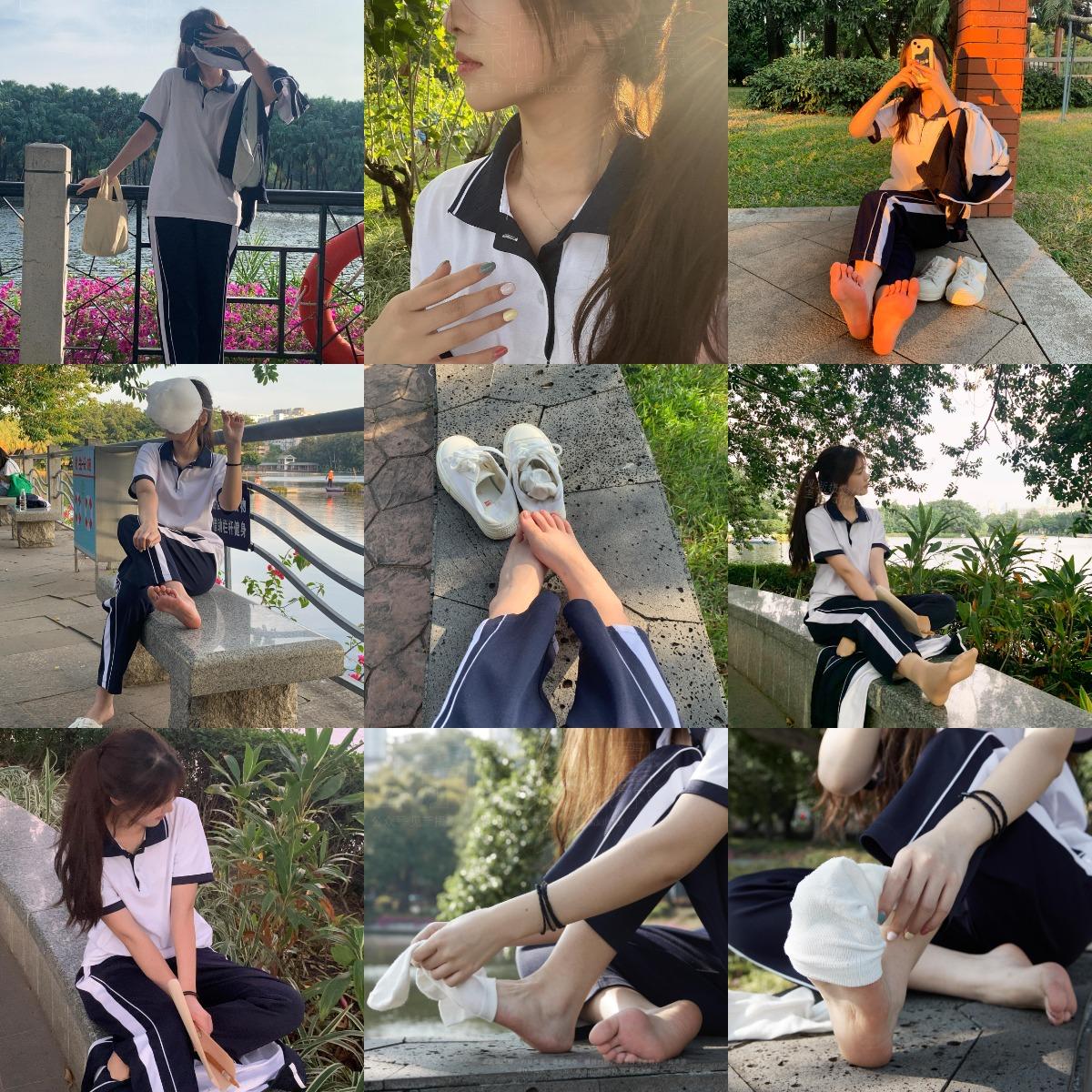 图片[24]-【见新摄影】 模特都是高颜值嫩妹，脚丫粉嫩每期带拍摄花絮[58期]-尤妹社