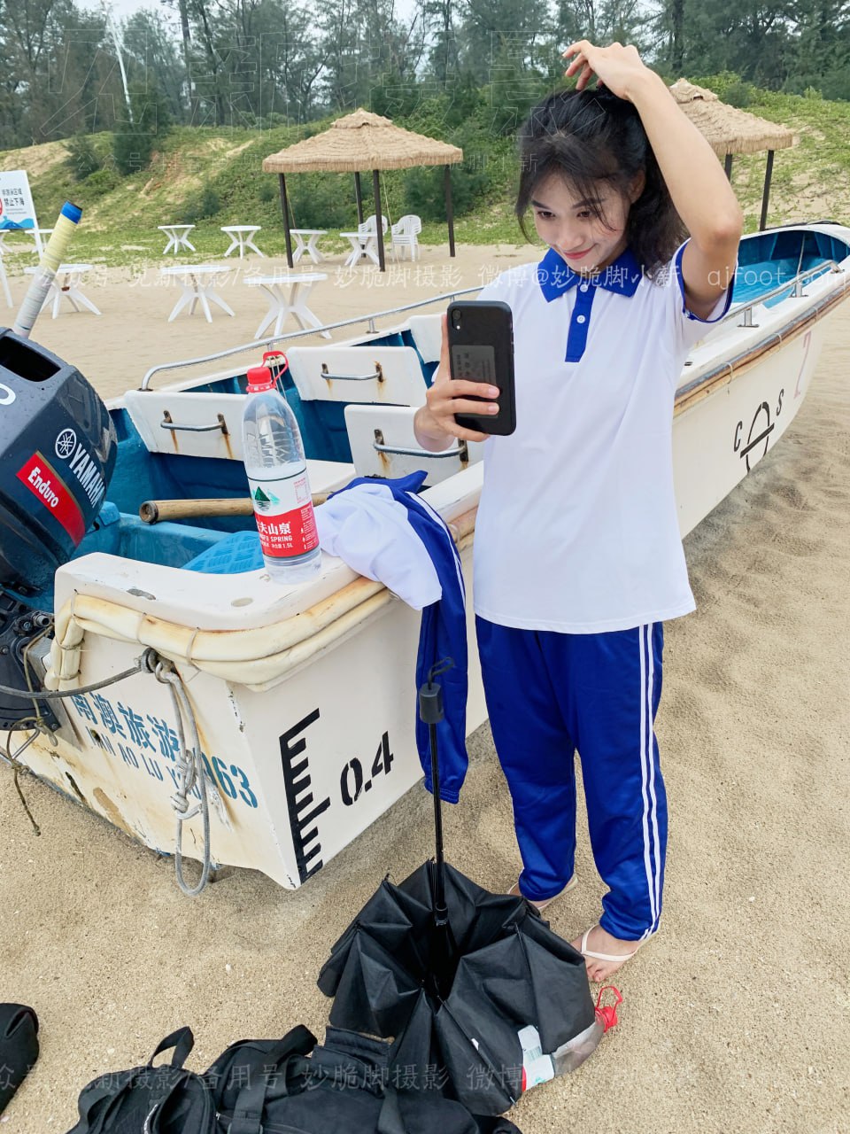 图片[3]-【见新摄影】 模特都是高颜值嫩妹，脚丫粉嫩每期带拍摄花絮[58期]-尤妹社