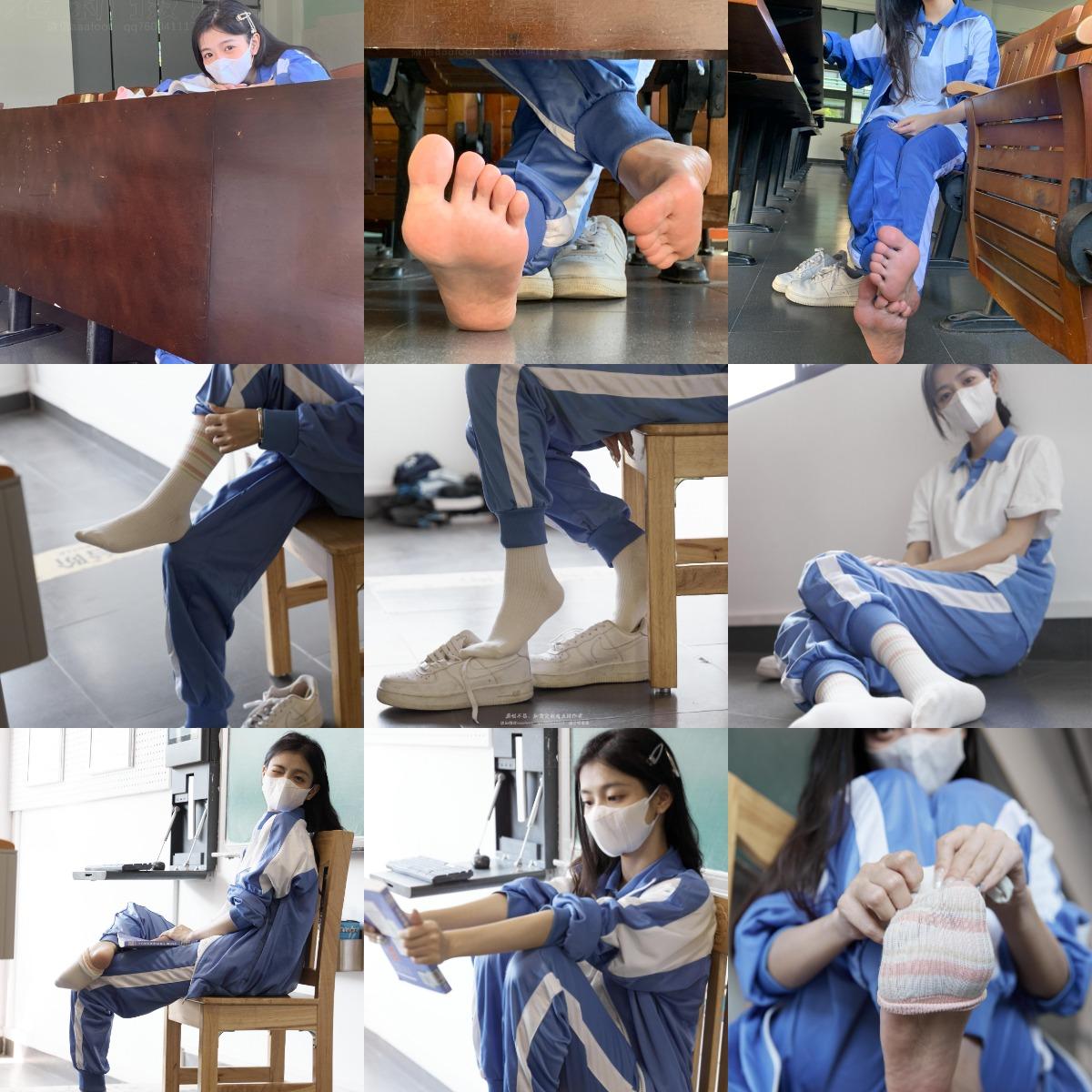 图片[29]-【见新摄影】 模特都是高颜值嫩妹，脚丫粉嫩每期带拍摄花絮[58期]-尤妹社