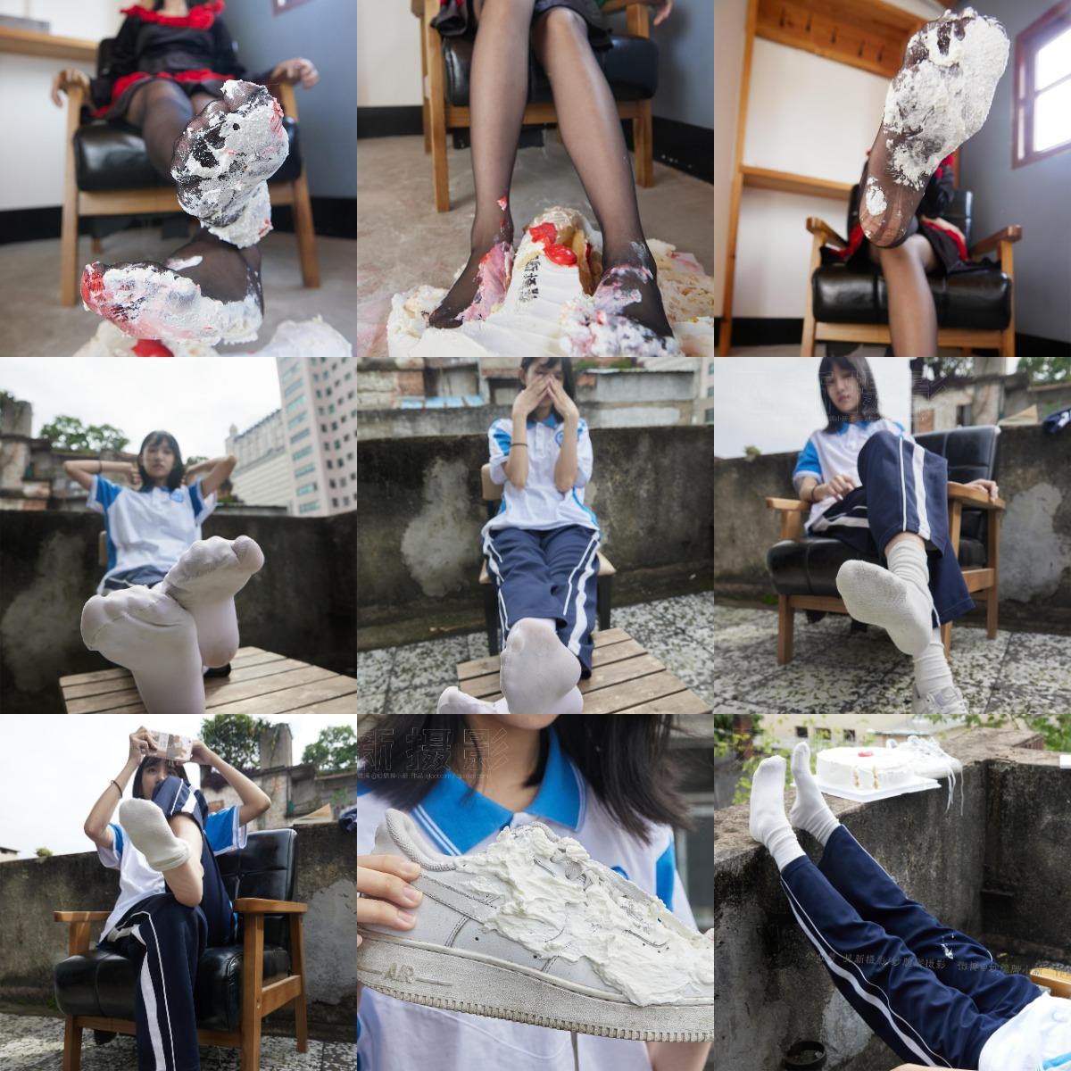 图片[32]-【见新摄影】 模特都是高颜值嫩妹，脚丫粉嫩每期带拍摄花絮[58期]-尤妹社