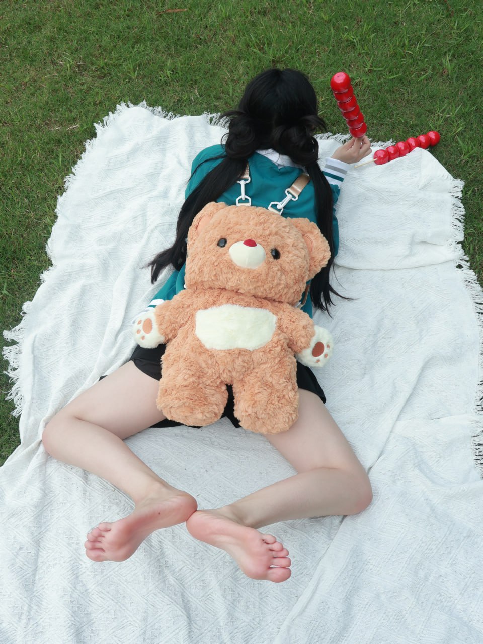 抖音博主小羊蛋卷萌妹系玉足博主定制和套图[117P14V]-尤妹社