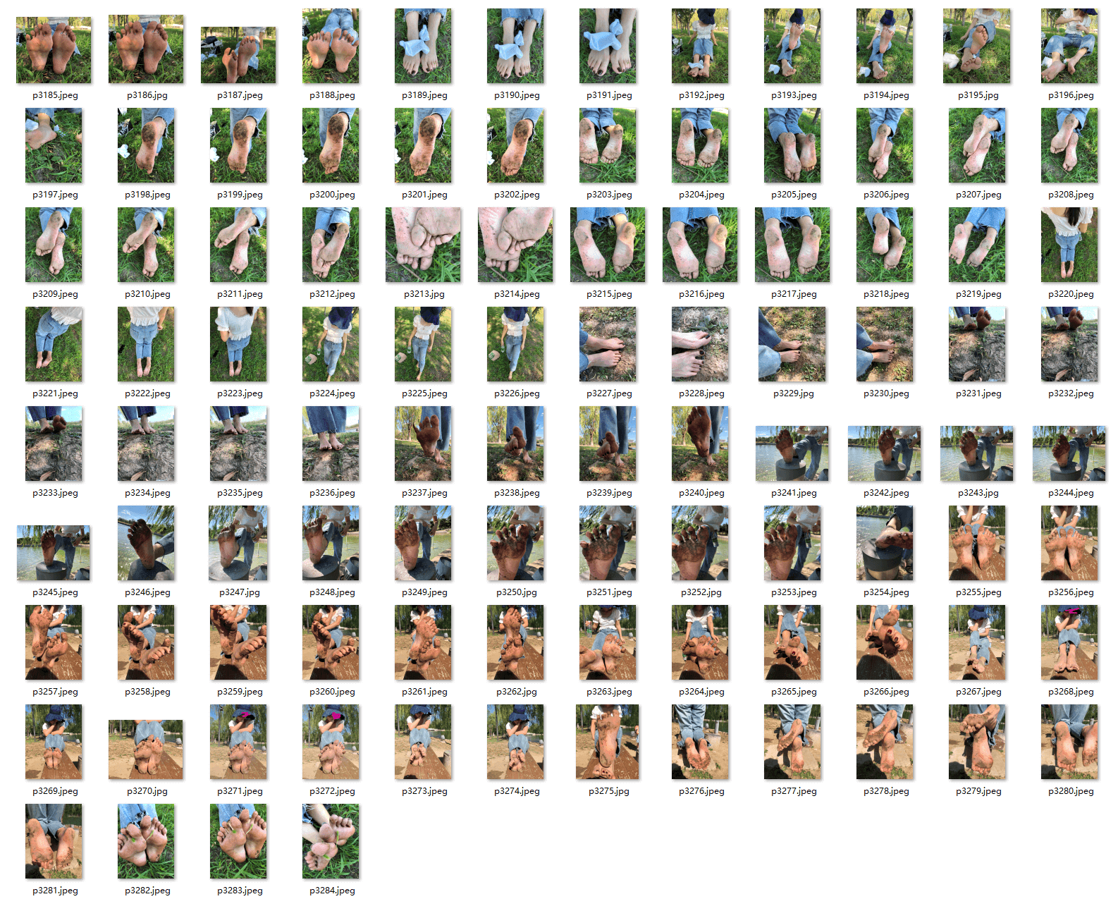 图片[21]-极品丝足御姐【Maggie乔安】丝足棉袜户外踩踏写真合集【91V+3884P51.4】-尤妹社