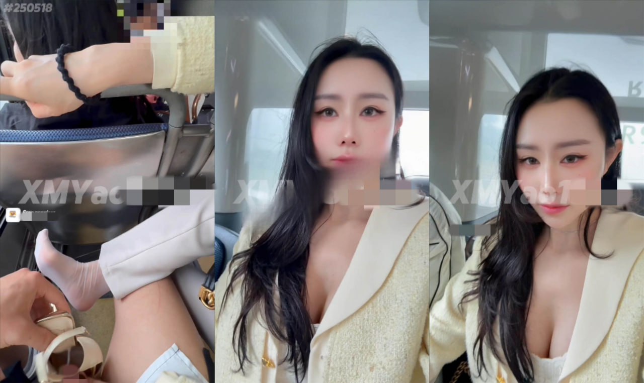 图片[5]-顶级御姐汐梦瑶在坐满人的公交车上用脚和鞋子帮打-尤妹社