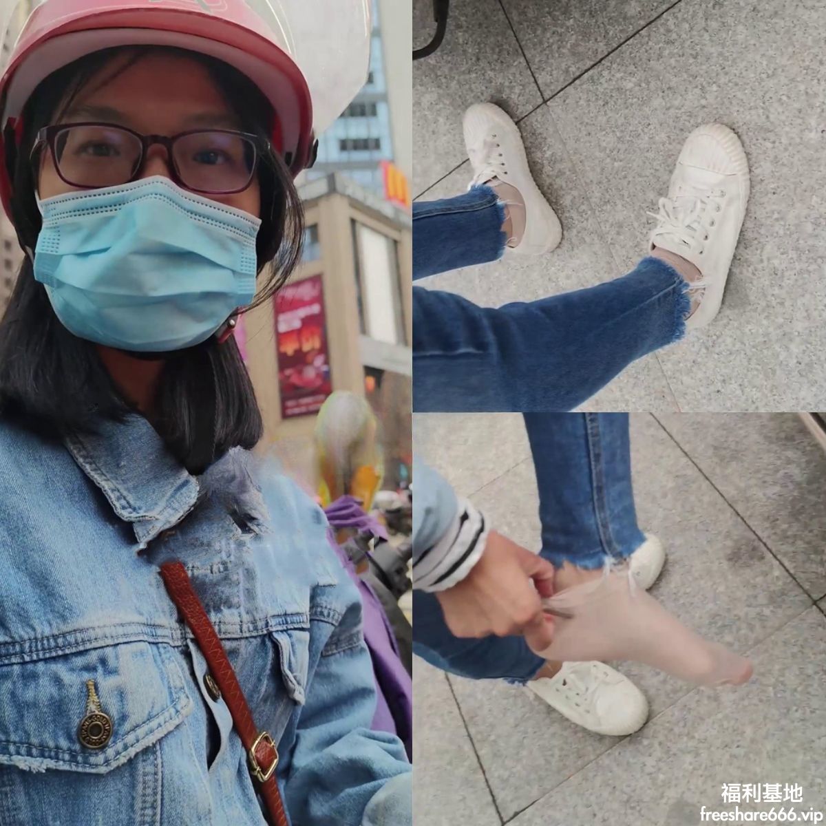 图片[5]-推特透明人当街骗小姐姐少妇脱丝袜棉袜47V5.69G-尤妹社