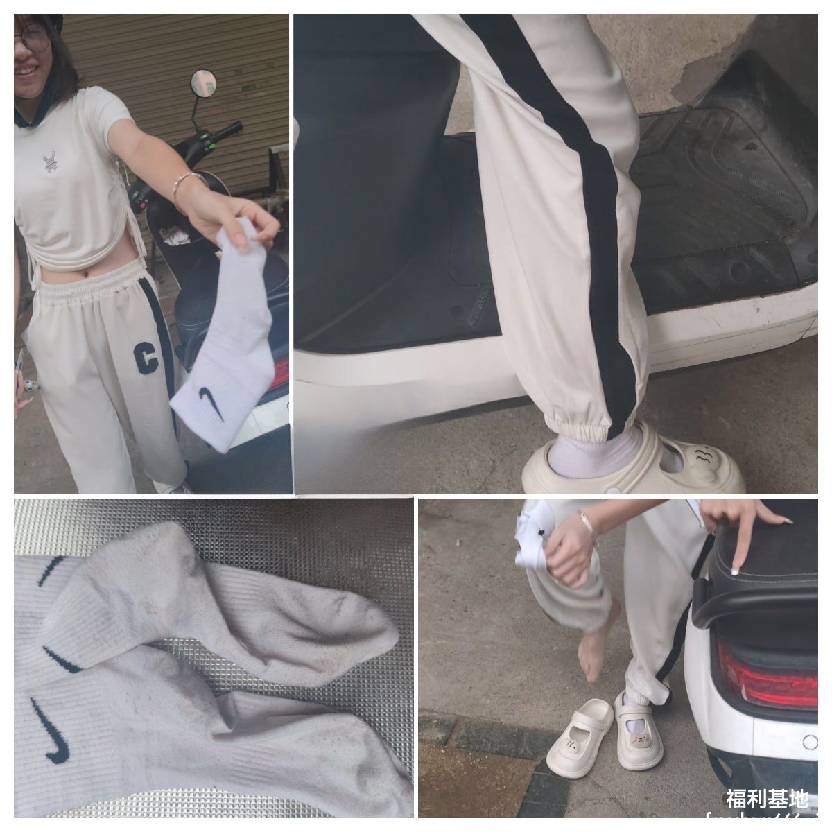 图片[14]-推特透明人当街骗小姐姐少妇脱丝袜棉袜47V5.69G-尤妹社