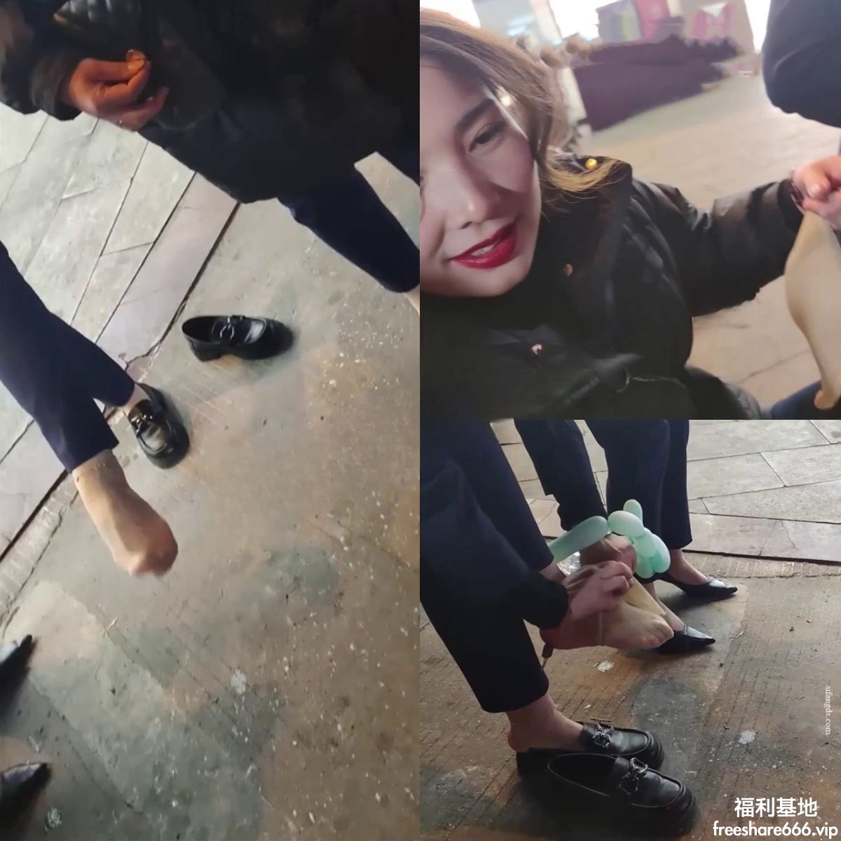 图片[7]-推特透明人当街骗小姐姐少妇脱丝袜棉袜47V5.69G-尤妹社